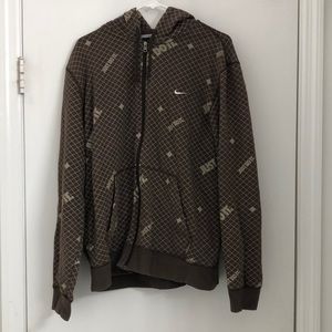 Rare Nike “Just Do It” zip up Hoody
